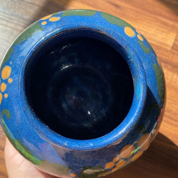 Elchinger et Cie French pottery vase - Picture 4 of 5